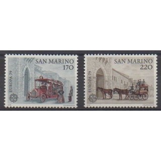 Buy this set of stamps of San Marino of the year 1979 (Nb 972/973).