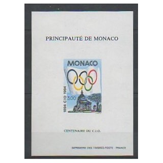 Timbres  - Monaco - Blocs et feuillets  - 1994 - No BS 24a