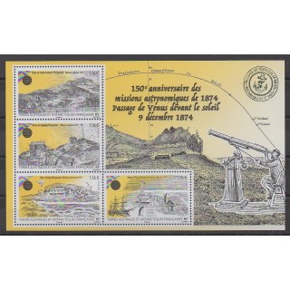 Buy this stamp of FSAL of the year 2024 (Missions astronomiques de 1874).