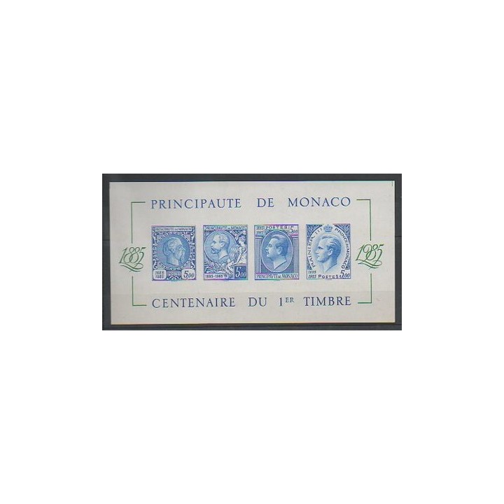Timbres  - Monaco - Blocs et feuillets  - 1985 - No BF 33a
