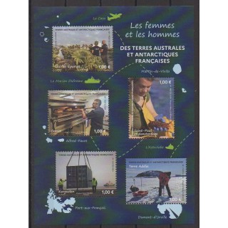 Acheter ce timbre des Terres Australes et Antarctiques Françaises de l'année 2024 (Les femmes et les hommes).