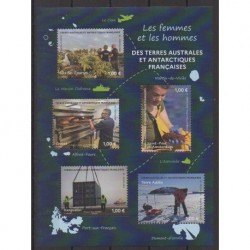 French Southern and Antarctic Lands - Blocks and sheets - 2024 - Les femmes et les hommes