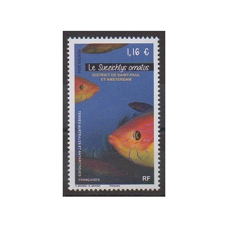 French Southern and Antarctic Territories - Post - 2024 - Nb 1079 - Sea life