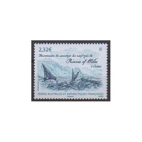 French Southern and Antarctic Territories - Post - 2024 - Nb 1074 - Boats