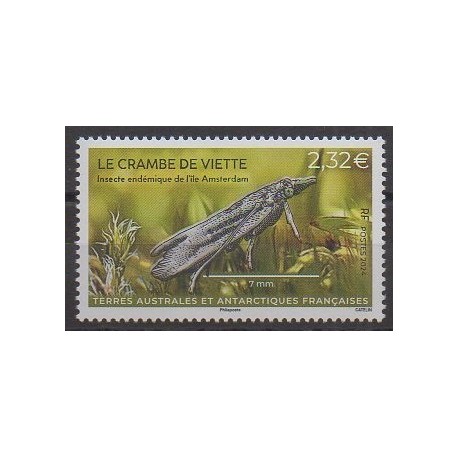 French Southern and Antarctic Territories - Post - 2024 - Nb 1080 - Insects