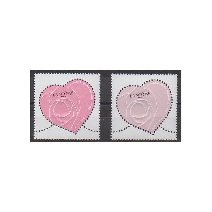 Buy this stamp of France of the year 2024 (Lancôme).