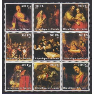 Acheter cette série de timbres de Guinée de l'année 2002 (No 2196/2204).