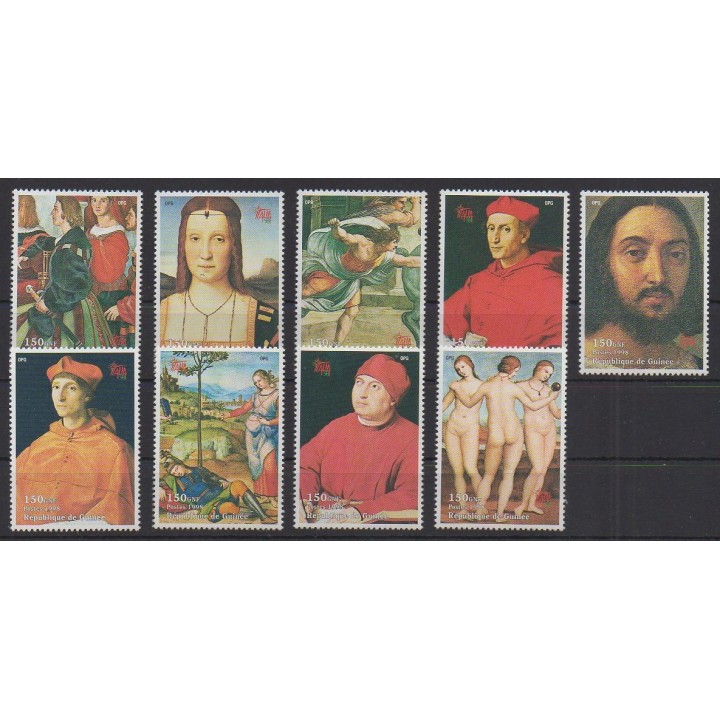Buy this set of stamps of Guinea of the year 1998 (Nb 1324/1332).