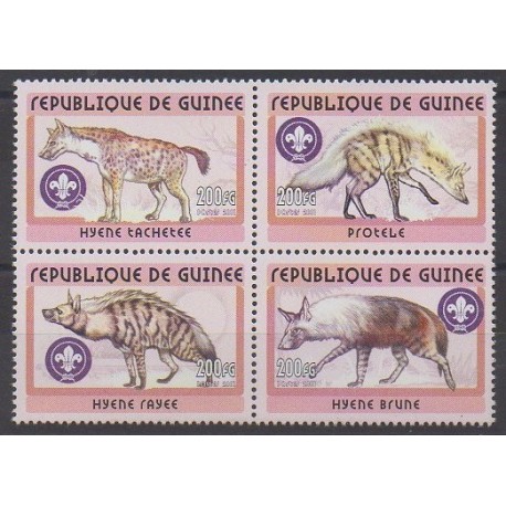 Guinée - 2001 - No 2017/2020 - Mammifères