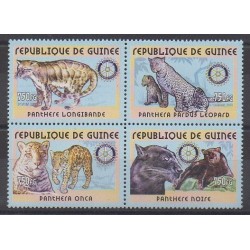 Guinea - 2001 - Nb 2033/2036 - Mamals