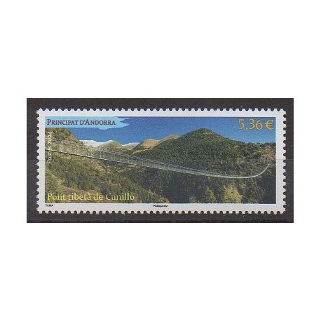 Andorre - 2024 - Pont Tibeta de Canillo - Ponts