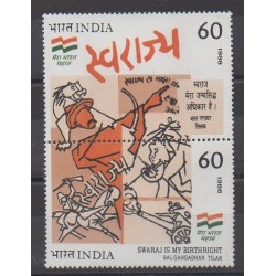 India - 1988 - Nb 985/986 - Various Historics Themes