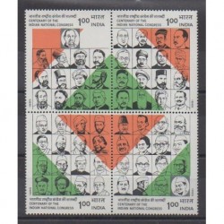 India - 1985 - Nb 860/863 - Various Historics Themes