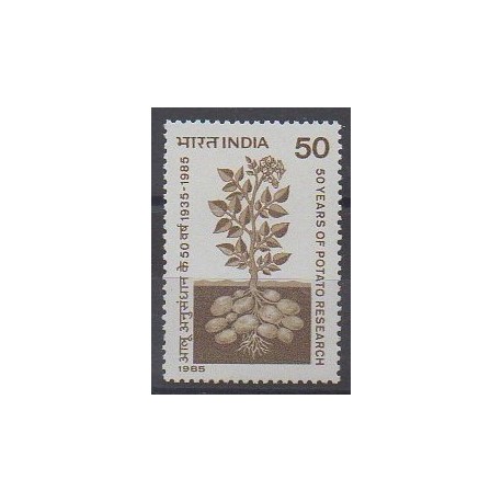 India - 1985 - Nb 834 - Flora