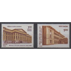 Inde - 1985 - No 831/832 - Santé ou Croix-Rouge