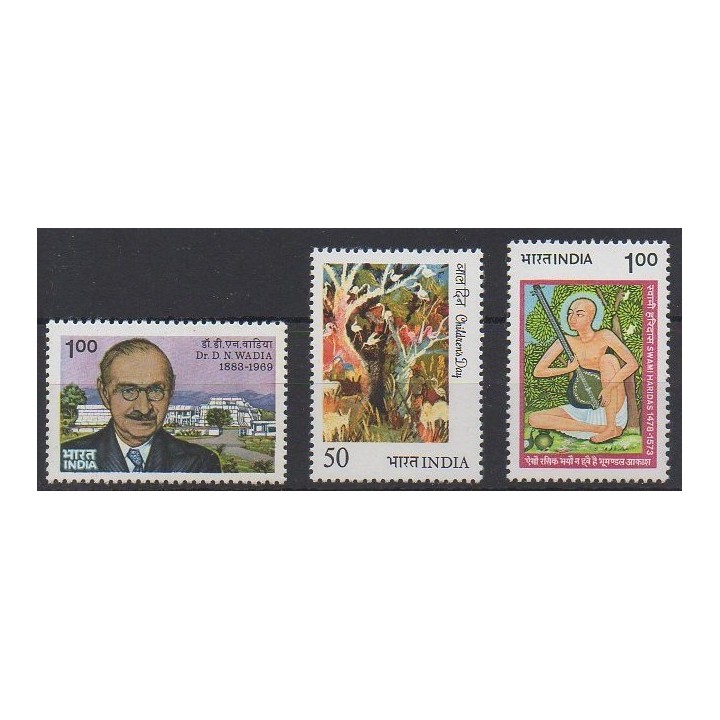 Buy this set of stamps of India of the year 1984 (Nb 818/820).