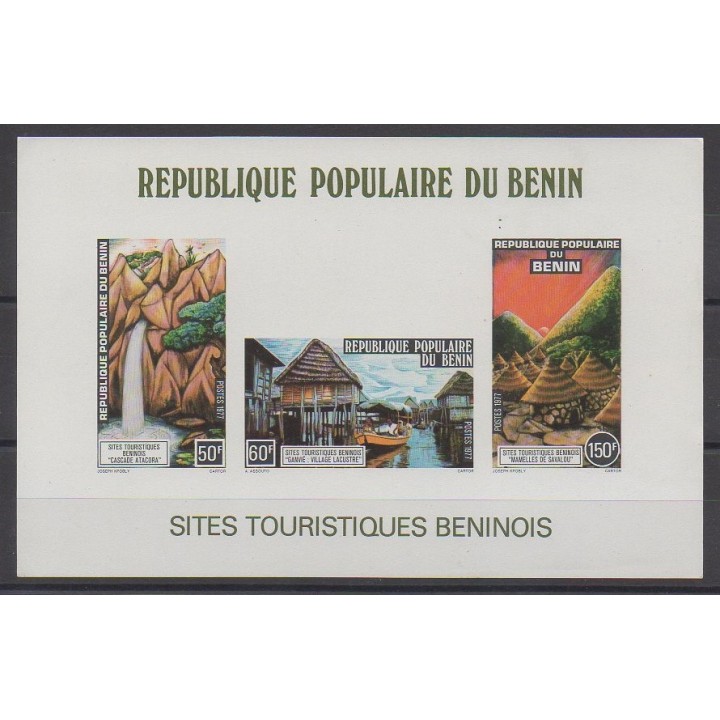 Acheter ce bloc-feuillet du Bénin de l'année 1977 (No BF25ND).