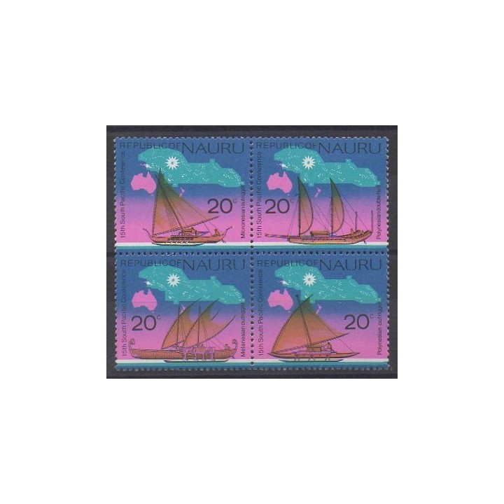 Acheter cette série de timbres de Nauru de l'année 1975 (No 121/124).