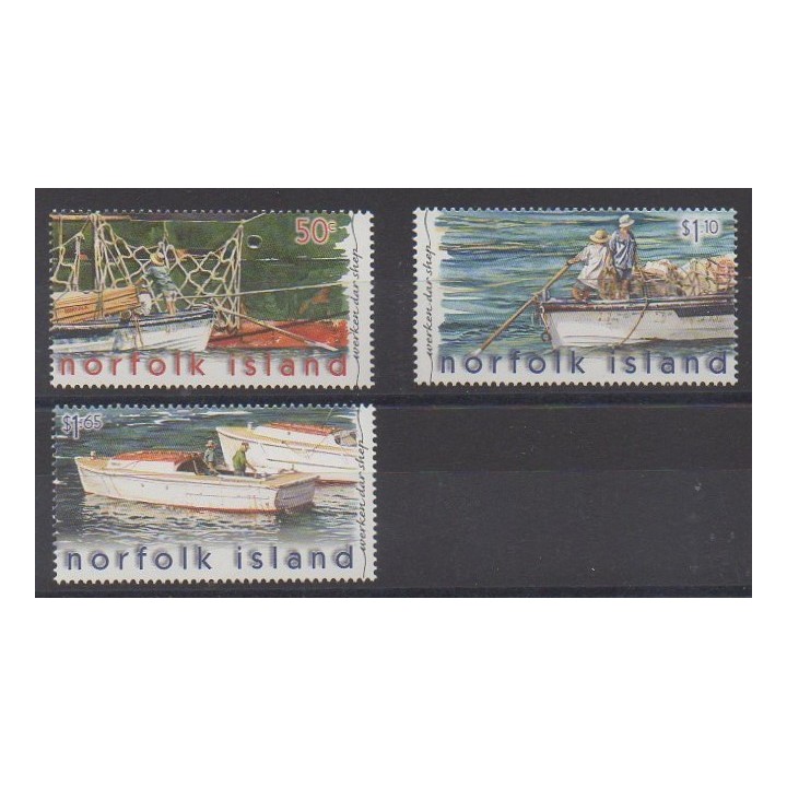 Acheter cette série de timbres de l'île de Norfolk de l'année 2004 (No 817/819).