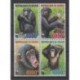 Guinea - 2006 - Nb 2673/2676 - Mamals - Endangered species - WWF