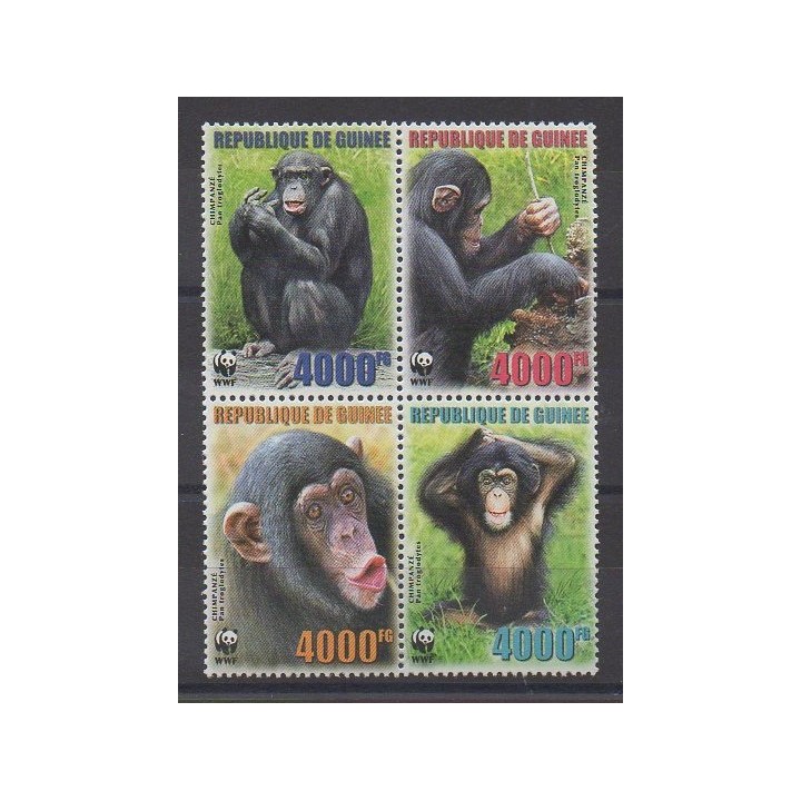 Buy this set of stamps of Guinea of the year 2006 (Nb 2673/2676).