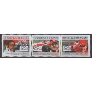 Buy this set of stamps of Guinea of the year 2008 (Nb 3372/3374).