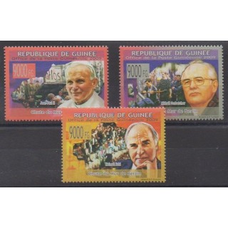 Acheter cette série de timbres de Guinée de l'année 2009 (No 4215/4217).