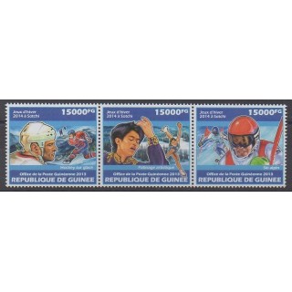 Acheter cette série de timbres de Guinée de l'année 2013 (No 6989/6991).
