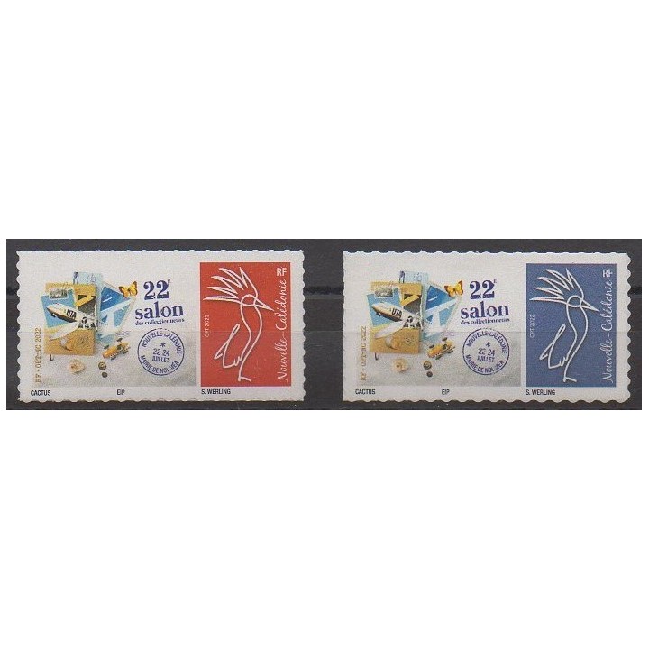 Buy this set of stamps of New Caledonia of the year 2022 (Nb 1423/1424).