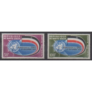 Buy these stamps of Upper Volta of the year 1962 (Nb PA5/PA6).