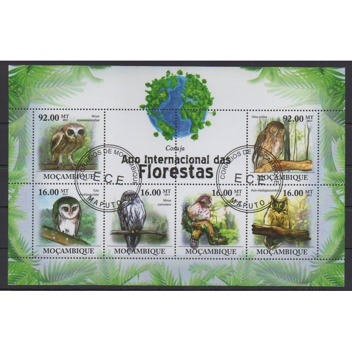 Buy this set of stamps of Mozambique of the year 2011 (Nb 3664/3669). - Used