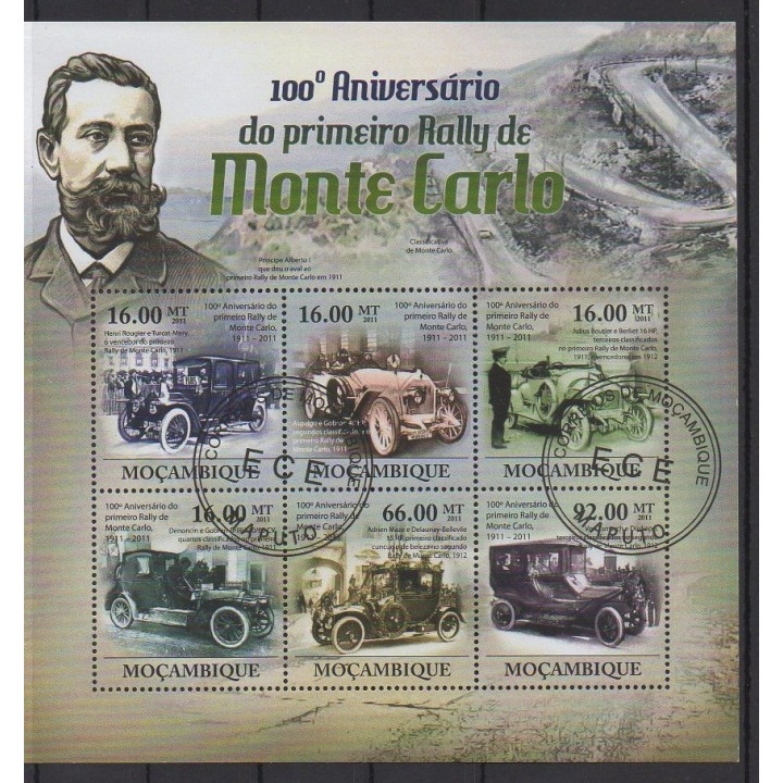 Buy this set of stamps of Mozambique of the year 2011 (Nb 3700/3705). - Used