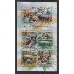 Mozambique - 2011 - Nb 4052/4057 - Mamals - Used