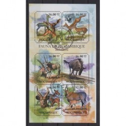 Mozambique - 2011 - Nb 4028/4033 - Mamals - Used