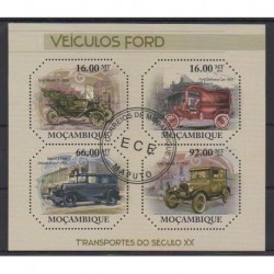 Mozambique - 2011 - Nb 3832/3835 - Cars - Used