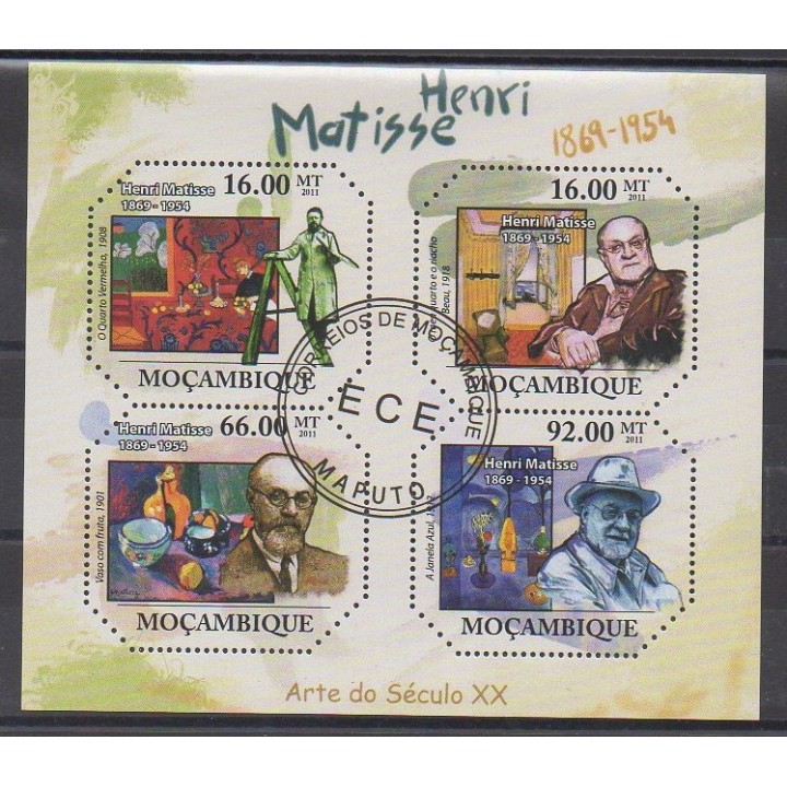 Acheter cette série de timbres du Mozambique de l'année 2011 (No 3848/3851). - Oblitéré