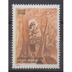 India - 1991 - Nb 1135 - Paintings