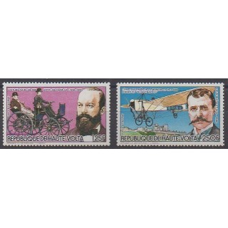 Buy these stamps of Upper Volta of the year 1984 (Nb PA261/PA262).