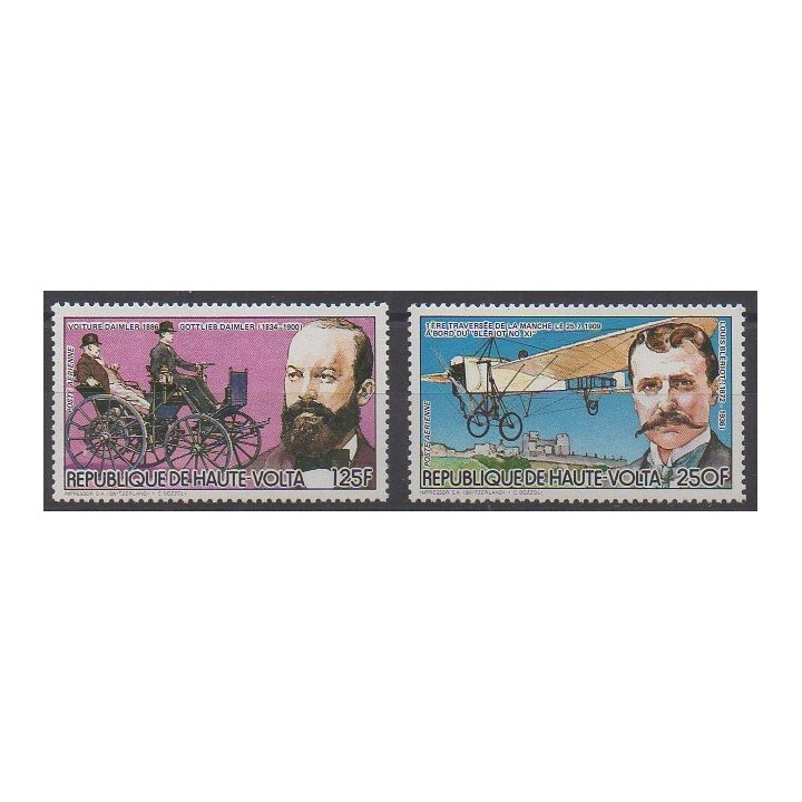 Acheter ces timbres de Haute-Volta de l'année 1984 (No PA261/PA262).