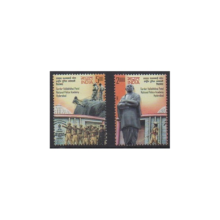Buy this set of stamps of India of the year 2008 (Nb 2078/2079).