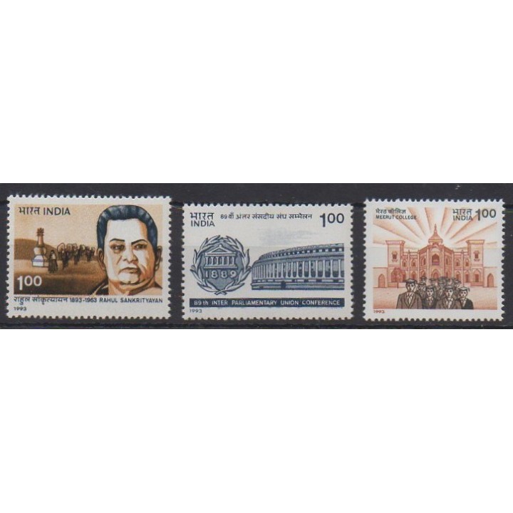 Buy this set of stamps of India of the year 1993 (Nb 1183/1185).