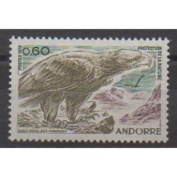 French Andorra - 1972 - Nb 219 - Birds