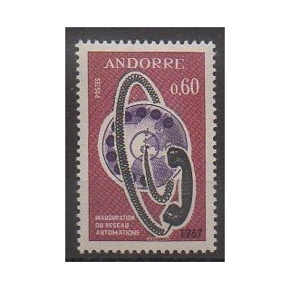 Buy this stamp of French Andorra of the year 1967 (Nb 182).