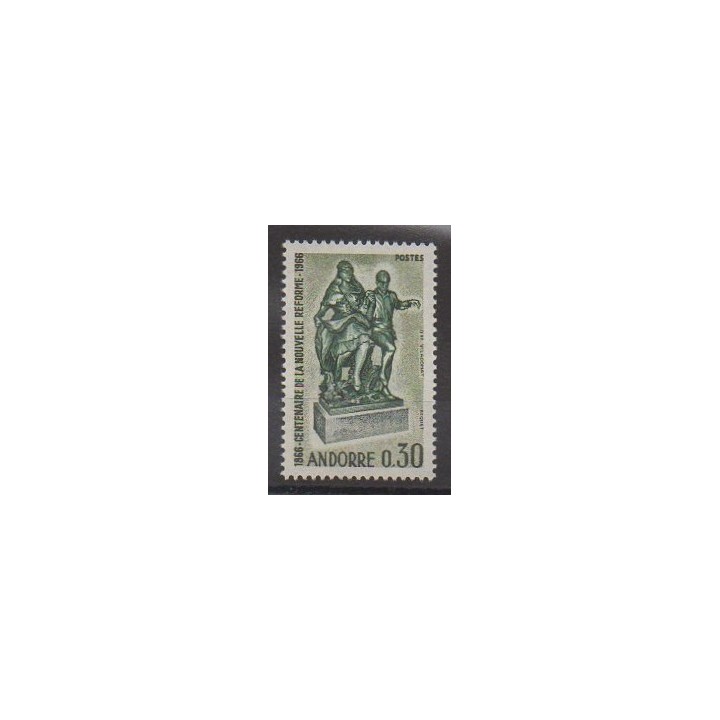 Acheter ce timbre d'Andorre français de l'année 1967 (No 181).