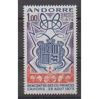 Acheter ce timbre d'Andorre français de l'année 1974 (No 239).