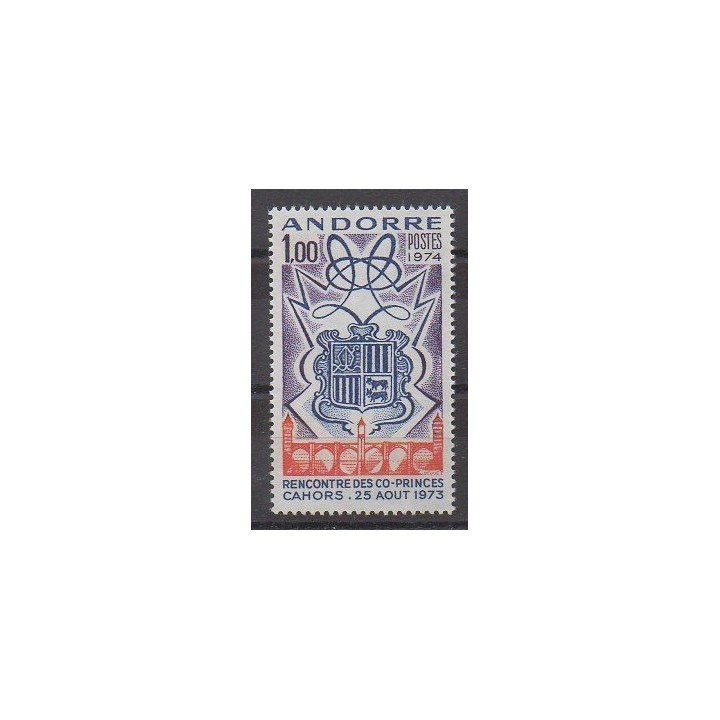 Buy this stamp of French Andorra of the year 1974 (Nb 239).
