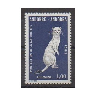 Buy this stamp of French Andorra of the year 1977 (Nb 260).