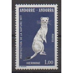 Andorre - 1977 - No 260 - Mammifères