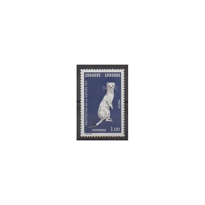 Acheter ce timbre d'Andorre français de l'année 1977 (No 260).