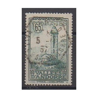 Acheter ce timbre d'Andorre français de l'année 1932 (No 36). - Oblitéré